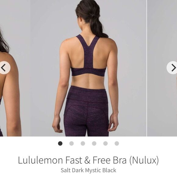 Lululemon Fast & Free Bra (Nulux) Size 4 - Picture 1 of 5